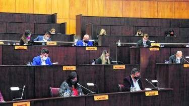 La Cámara se reunió ayer  con protocolo mixto. Foto: archivo.