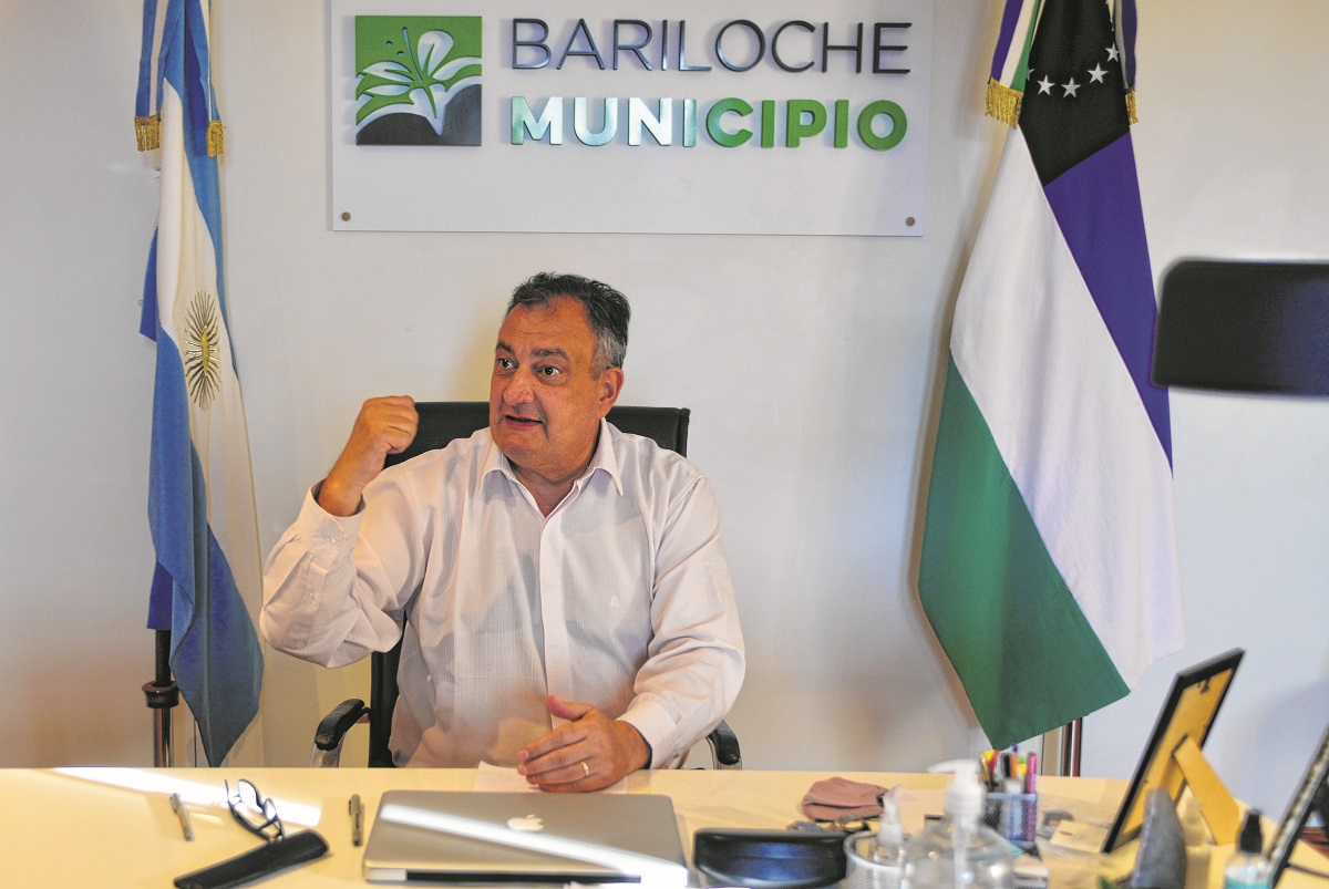 El intendente de Bariloche, Gustavo Gennuso. Archivo