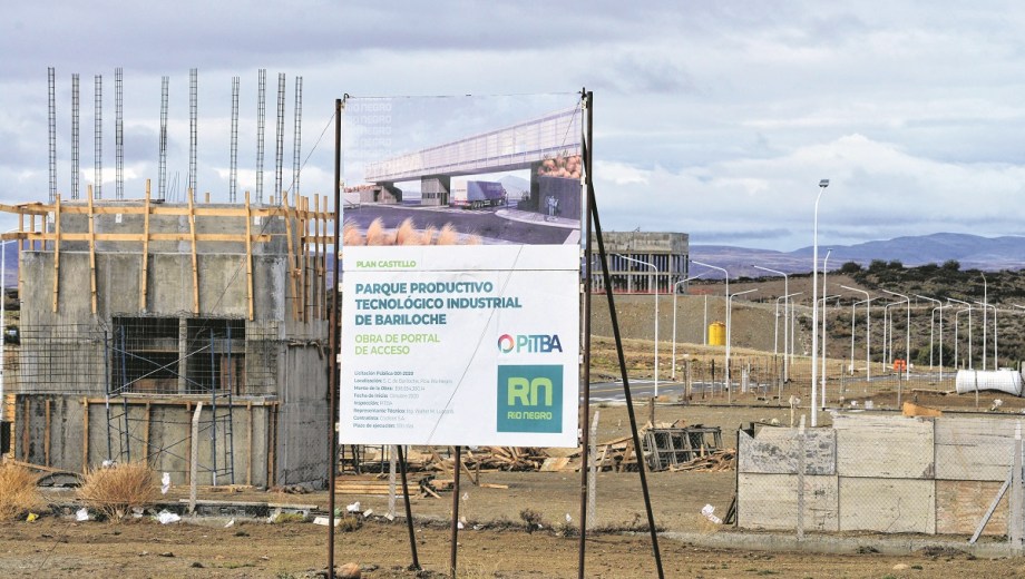 El parque productivo y tecnológico donde invertirá Invap está sobre la Circunvalación de Bariloche. Foto: Alfredo Leiva