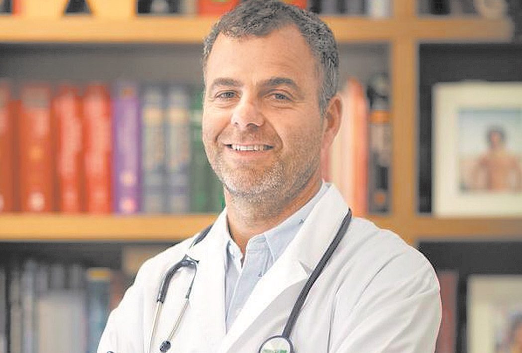 Facundo Peyrera, medico cirujano y gastroenterologo. Foto: archivo