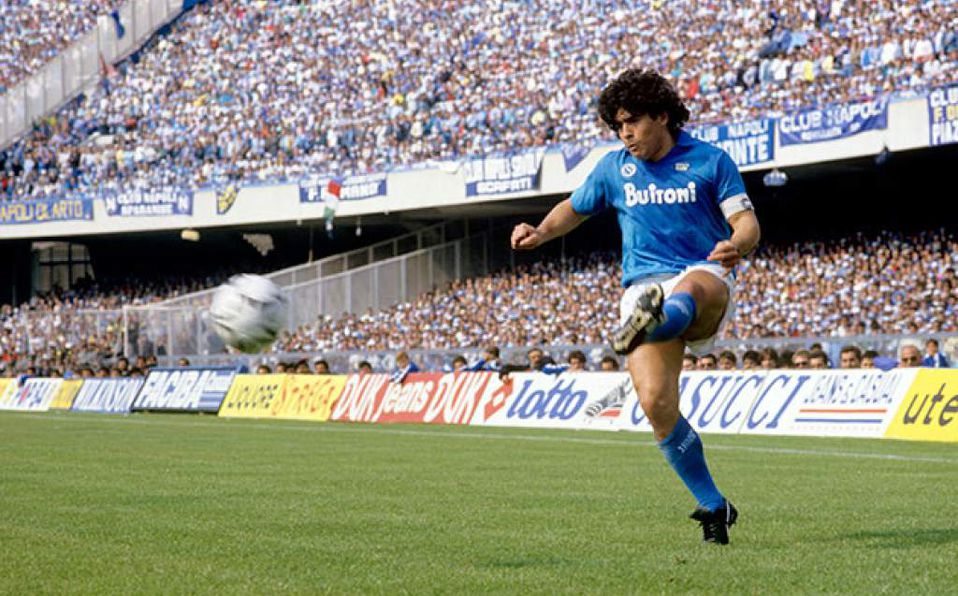 Napoli recordó a Maradona en sus redes sociales. 