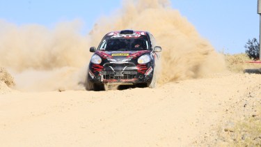 Mauro Rocca tendrá que esperar para defender su invicto en el Rally Regional, luego de un gran comienzo. 