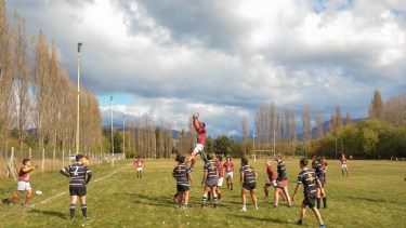 Así jugaron los juveniles en San Martín el último fin de semana. Fotos: Patricio Rodríguez. 
