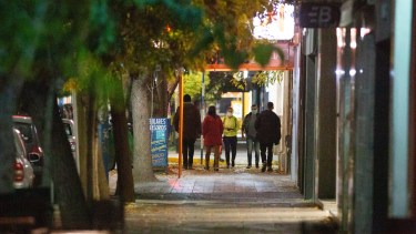 No se notó la restricción a la circulación. Foto Juan Thomes. 