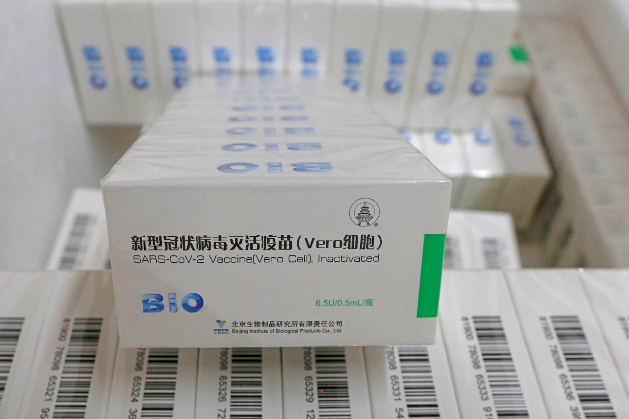La vacuna china Sonopharm se colocará por tercera vez a mayores de 50 años. Foto: Juan Thomes