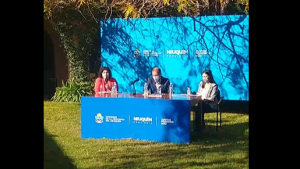 Video: Vizzotti visita la región para seguir de cerca el colapso sanitario en Neuquén y Río Negro