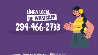 En Bariloche se habilitó un whatsapp local para los casos de violencia de género.