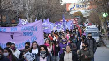 Hoy hubo una marcha para exigir justicia por el femicidio. Foto: Florencia Salto