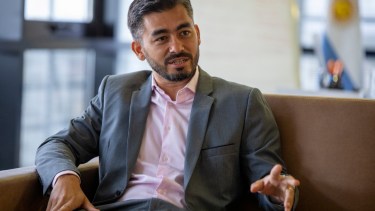 Alejandro Visentín es el presidente del Banco Provincia de Neuquén (BPN).