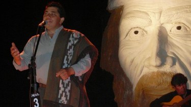 Ángel Rondanina en épocas anteriores a la pandemia. (Foto: facebook Julio Oscar Roldan EL Pampa