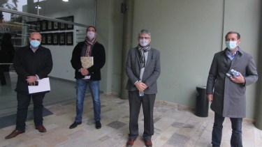 Esta mañana se relanzó la Red de Abordaje Comunitario (RAC) con un acto oficial. (Oscar Livera).-