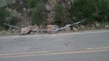 Las precipitaciones continuarían durante el resto de la jornada en San Martin de los Andes. Foto: Gentileza