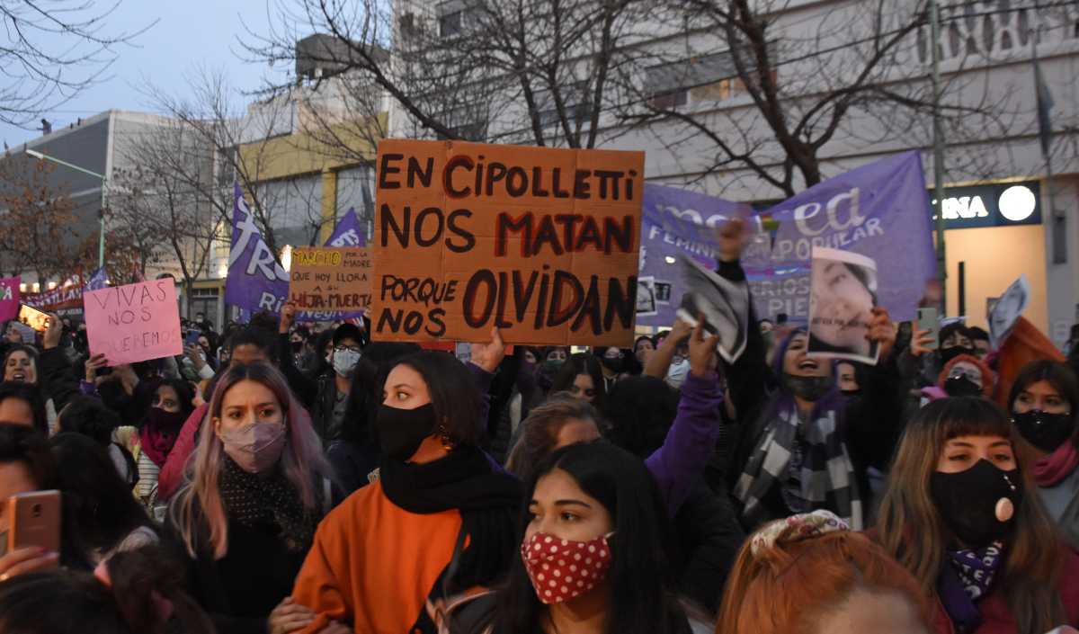 En Cipolletti la marcha será a las 18 desde la plaza San Martín.  Foto: archivo Florencia Salto. 