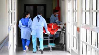 El porcentaje de ocupación de camas UTI llegó al 89%. (Foto: JFlorencia Salto)