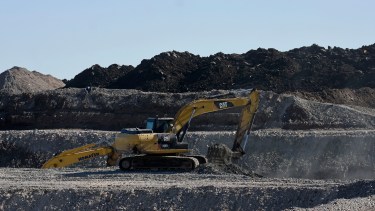 Todos los trabajos que se realizan dentro del predio están vinculados a la biorremediación y construcción de infraestructura, no hay disposición final de material. (Foto: Florencia Salto)