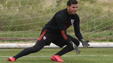 Alan Díaz es el chico que debutará hoy para River contra Boca en el Superclásico. 