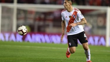 Angileri espera reunirse otra vez con los dirigentes de River y renovar su contrato. Gentileza.