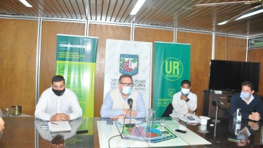 El Comité de Crisis de Regina se reunión para adherir a las medidas de restricción. (Foto Néstor Salas)