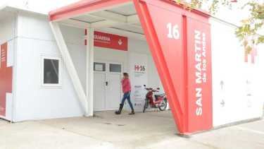 El Detectar de San Martín de los Andes funciona en el hospital modular. (archivo Patricio Rodríguez).