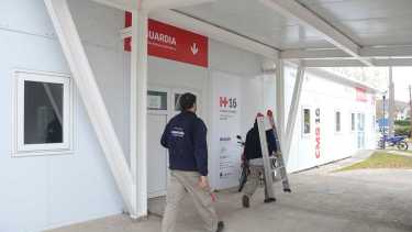 Hoy comienza a funcionar el Detectar en el hospital modular de San Martín. (Archivo Patricio Rodríguez).-