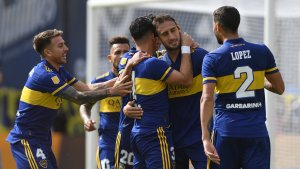 Boca le ganó a Lanús: mirá el gol de Izquierdoz