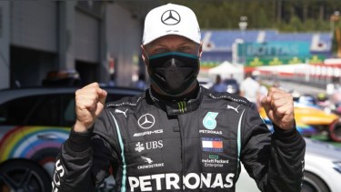 Valteri Bottas largará primero en la carrera del domingo.