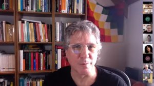 Amado Boudou dio una charla, criticó el lawfare y defendió a Cristina