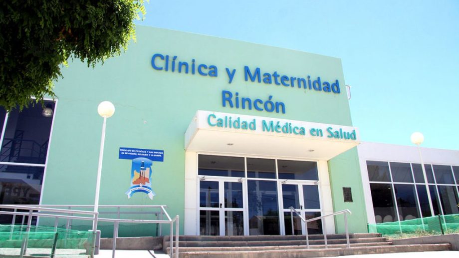 La clínica de Rincón de los Sauces. Foto: Archivo