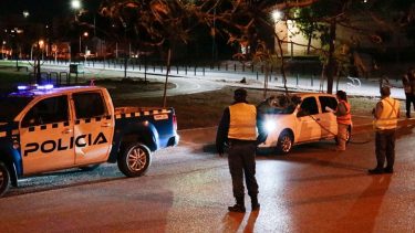 Los controles se realizarán en varios puntos de Neuquén durante la noche. Foto: (Gentileza)