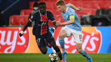 Manchester City-PSG por Champions League es el plato fuerte del día. 