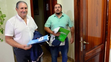 Scalesi y Vicente referentes de los gremios convocados para la próxima semana. Foto: archivo/Marcelo Ochoa.