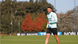 La Selección entrenó con plantel casi completo