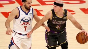 Record de robos de Campazzo, derrota de Denver ante el campeón de la NBA