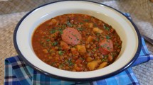 Imagen de Guiso de lentejas para hacerle frente al frío