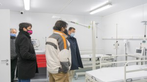 Por la segunda ola, comenzará a funcionar el hospital modular de San Martín