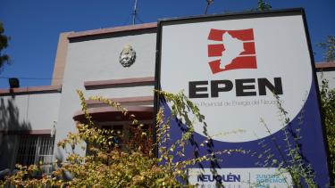 La sede del EPEN en Neuquén. Foto: Archivo