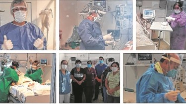 El trabajo en equipo ayuda a que todos estén fortalecidos a la hora de enfrentar las complicaciones que plantea la pandemia.