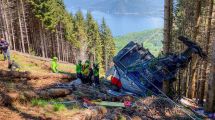 Imagen de Trece muertos y dos heridos graves al caer un teleférico en Italia