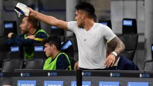 Lautaro Martínez »boxeó» con el DT de Inter y ofreció un asado al plantel