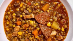 Guiso de lentejas para combatir el frío