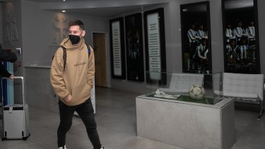 Lionel Messi está en el país para la doble fecha de Eliminatorias y la Copa América que se viene. 