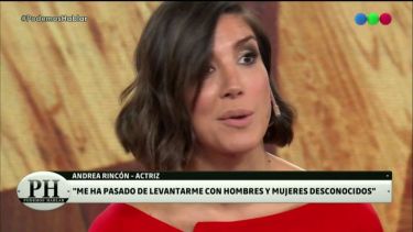 Andrea Rincón, además, compartió en vivo otras experiencias propias.-