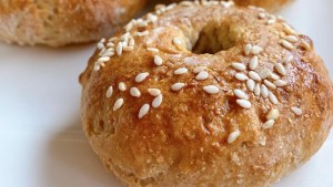 Bagels integrales súper fáciles