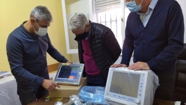 El hospital duplicó la cantidad de respiradores desde el inicio de la pandemia. Foto: gentileza.