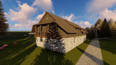 En el 55 se ofrecía la hostería para descanso espiritual de la oligarquía argentina, así quedará. (Gentileza)