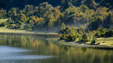 Laguna Rosales atrae a residentes y visitantes con su combinación de naturaleza para explorar y cercanía con la ciudad. Foto: Patricio Rodríguez. 