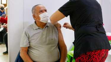 Mañana continuará la campaña de vacunación pero de 9 a 13 horas. (foto: Juan Thomes)