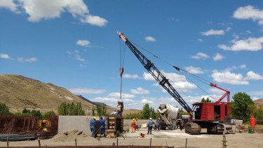 La obra estuvo muchos años detenida por asuntos relacionados con la propiedad de la tierra (Foto: Gentileza)