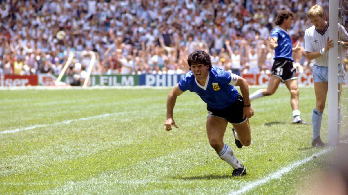 A las 16:09 del 22 de junio de 1986, Maradona inmortalizó el gol de su vida.