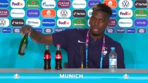 Video: Paul Pogba copió a CR7 y hay preocupación entre patrocinadores de la Eurocopa